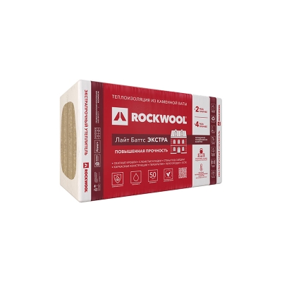 Rockwool Лайт Баттс Экстра 100 мм