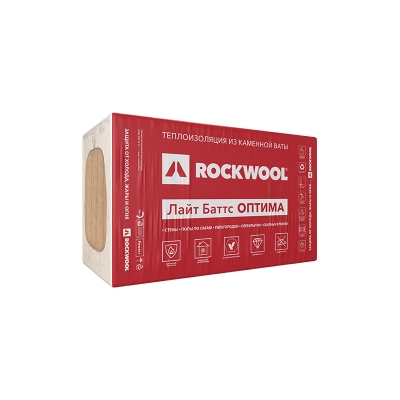 Rockwool Лайт Баттс Оптима 50 мм