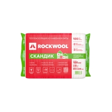 Rockwool Лайт Баттс Скандик 100 мм