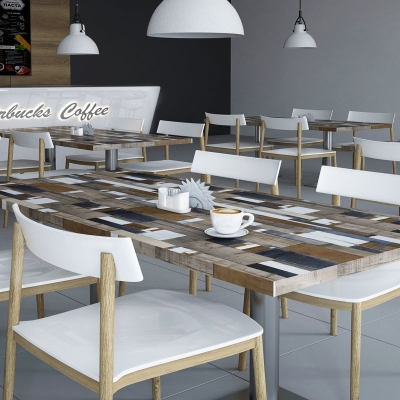 Стеновая панель QuickDeck Светлый Белфаст 1/1 2420 x 596 x 12 мм