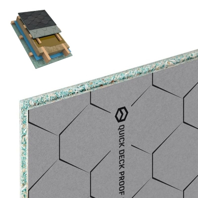 Плита ВДСПШ QuickDeck Proff 1/1 1830 x 600 x 12 ммм